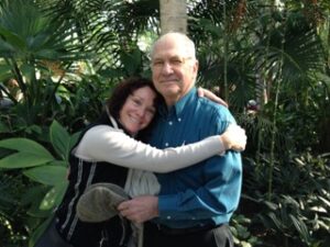 angela and dad