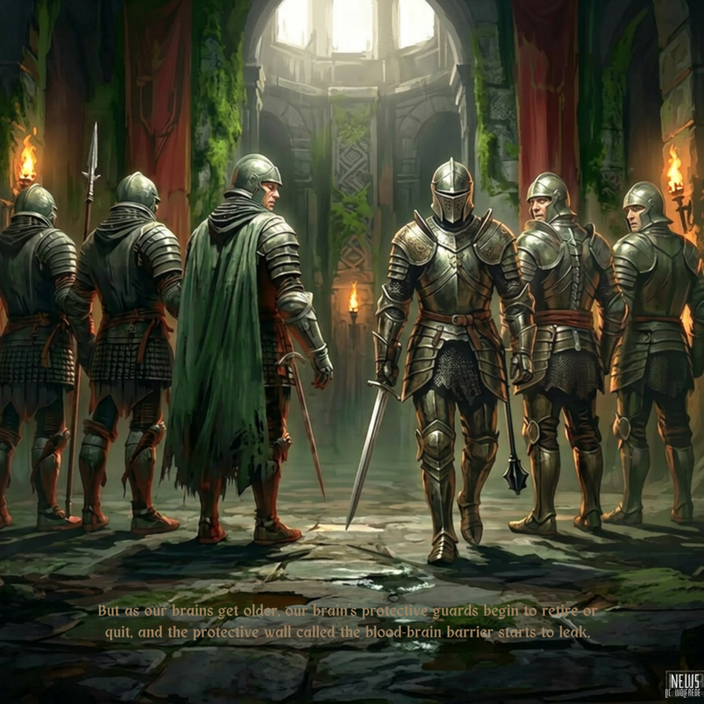 a group of soldiers that are watching one of them defect